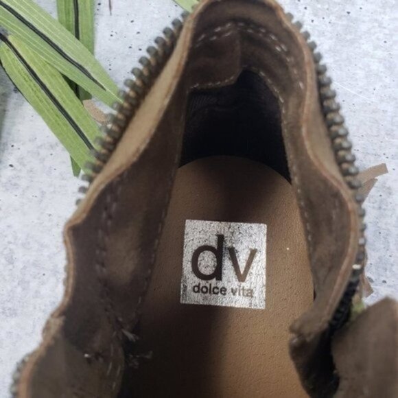 New DV Dolce Vita | Fisher Fringe Ankle Booties Size 5 - Picture 3 of 8